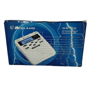 Midland All Hazards Alert Weather Radio NOAA Storm Warning WR-100B.